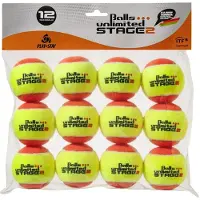 Balls Unlimited Sac De Balles De Tennis Stage 2 12 Unités