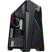 Aqirys Canopus (ATX, mATX, Mini-ITX), Boîtier PC, Noir