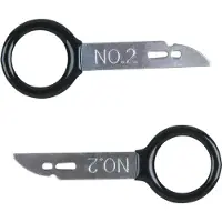 Ks Tools Jeux de kit de démontage pour poste autoradio, 2 pcs Becker
