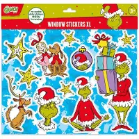Totum Autocollant de fenêtre XL Grinch