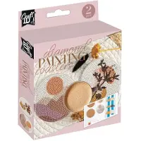 Creative Craft Lab Diamond Painting Onderzetters Maken - 2 Onderzetters