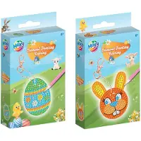 CARUNO Diamond Painting Sleutelhanger Maken Pasen