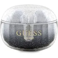 GUESS écouteurs sans fil bluetooth TWS + station d'accueil GUTWSHDGKEEK (Glitter gradient) noir