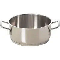 Excelsa Casserole Jazz Cook Acier 33,5x25,5x12,5 cm Argent
