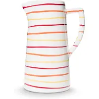 Gmundner Keramik Landlust, Pichet d'eau 1,2 litre, Conteneurs de service, Multicolore