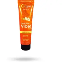 Orgie - gel lubrifiant effet vibrant - saveur pina colada - 100 ml