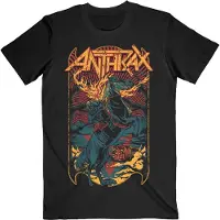Anthrax Hommes, T-shirt, Headless Horseman, Noir, (M)