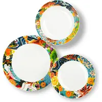 Excelsa Set de vaisselle 18 pièces Nippon Porcelaine Multicolore