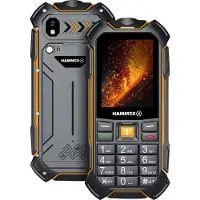 Hammer Téléphone portable renforcé Boost 2 Double nano SIM 2.4" Noir / Orange