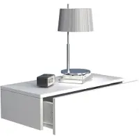 Hioshop Tiroir Mural En Bois Table De Chevet Murale Tiroir Console Table De Chevet Usal M 60 Cm