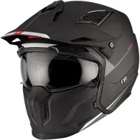 Mt Helmets Streetfighter Sv S Convertible Helmet Noir M