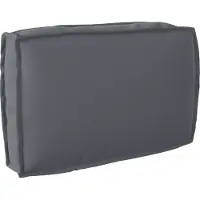 vidaXL Coussin , anthracite, 60 x 40 x 12 cm, tissu Oxford