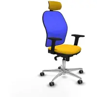 Piqueras Y Crespo Bürostuhl Jorquera 2D086G2 Gelb