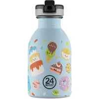 24Bottles Urban Bottle-sweet Friends-250 Ml Water Bottle Clair