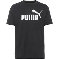 Puma T-Shirt fonctionnel 'Ess No. 1 Logo Tee' noir