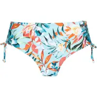 Venice beach Bas de bikini sport bleu clair / vert / saumon / orange foncé