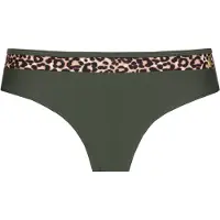 LASCANA Bas de bikini marron / kaki / noir