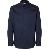 Selected Chemise bleu nuit
