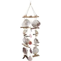Relaxdays Carillon avec coquillages