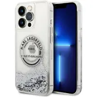 Karl Lagerfeld Klhcp14xlcrsgrs Iphone 14 Pro Max 6.7 Liquid Rsg Phone Case Clair
