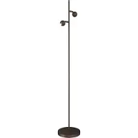 Masterlight Lampe sur pied à deux lumières Talana Cacao brun