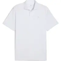 Puma Hommes, T-shirt de sport, Polo MATTR Houndstooth - LC (M), Blanc, M