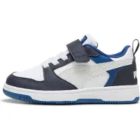 Puma Rebound V6 Lo Ac+ Ps Trainers Blanc EU 34 Enfants