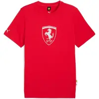 Puma Ferrari Sportswear Tonal Shield Short Sleeve T-shirt Rouge L Homme