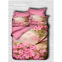 L'essentiel Maison , Adal- PRL2045, Rose, Couettes, dessus de couette et taie d'oreiller : 100 % microcoton polyester