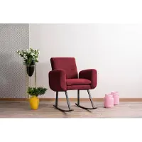 Hannah Home , Kono- FTN1748, marron, chaises de bureau, structure : 100 % métal