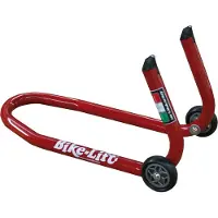Bike Lift BIKE-LIFT Béquille de montage roue avant universelle non pivotante rouge - FS-9