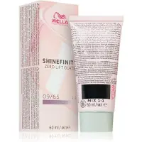 Wella Shinefinity Zero Lift Glaze coloration semi-permanente pour les cheveux teinte 09/65 - Pink Shimmer 60 ml