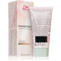 Wella Shinefinity Zero Lift Glaze coloration semi-permanente pour les cheveux teinte 09/05 - Silk Blush 60 ml