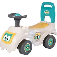 DOLU walking car white green yellow