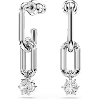 Swarovski Boucles d'oreilles 'Constella' argent / transparent