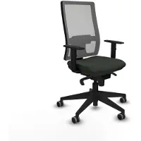 Piqueras Y Crespo Chaise de bureau Horna 1D066G0 Noir