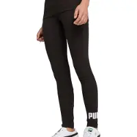 Puma Leggings 'Ess No. 1' noir / blanc