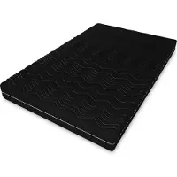 MARPUR Matelas en mousse 200x200 Olivia avec couche de massage, fermeté H3, hauteur 10 cm