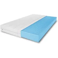 MARPUR Matelas en mousse 140x200, modèle "Natural", avec couche de massage, fermeté H3, hauteur 10 cm