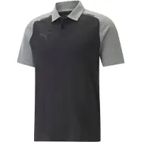 Puma Team Cup Casuals Polo Hommes - Noir