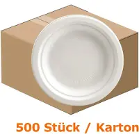 Naturestar Assiette bio canne à sucre (500x)
