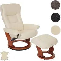 MCA Furniture Relaxsessel Hamilton Creme ; 83 cmx85-110 cmx105 cm, 64026CH5