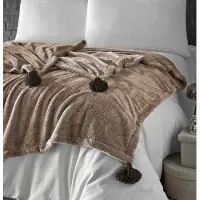 L'essentiel Maison , Puffy- DCH1158, Kamel, Bettdecken, 100% POLYESTER