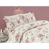 L'essentiel Maison , Begonvilla- EPJ5123, rose, couettes, 65 % coton / 35 % polyester