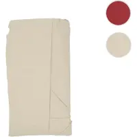 Mendler Revêtement De Parasol Hwc-A96, 8 Baleines Rondes Ø4m 220g/M² Polyester Hwc-A96 Crème-Beige
