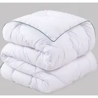 L'essentiel Maison , Aloe- CTN9906, Blanc, couettes, 100% POLYESTER
