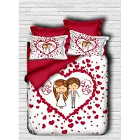 L'essentiel Maison , 164, ensemble housse de couette double, 100 % POLYESTER-MICROSATIN, blanc, 200 x 220 cm