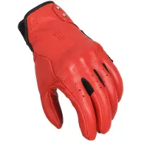 Macna Rouge gants de moto perforés pour femmes Taille