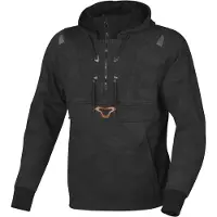 Sonstiges Sweat à capuche Macna Byron pour moto, noir/camouflage, XL