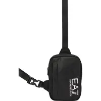 EA7 unisex. 7X000058_AF19722 Sac à dos Pochette noire (OSFA), Casuel, Polyester